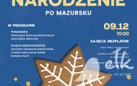 Sobotni Poranek w Muzeum "Boże Narodzenie po mazursku"