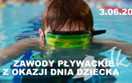 Zawody pływackie z okazji Dnia Dziecka