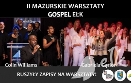 Ruszyły zapisy na II MAZURSKIE WARSZTATY GOSPEL EŁK 2018