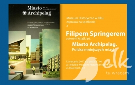 Spotkanie z Filipem Springerem, autorem książki „Miasto Archipelag. Polska mniejszych miast"