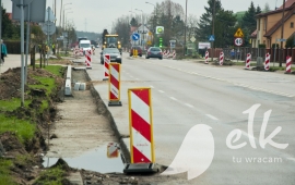 Change the Organization of traffic on the street. Suwałki. Possible difficulties