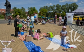 Pomysły na tereny zielone nad rzeką Ełk - fotorelacja z konsultacji społecznych (Planning for Real)