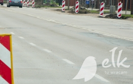 Wird an einer geschlossenen Straße Łukasiewicz in ełk