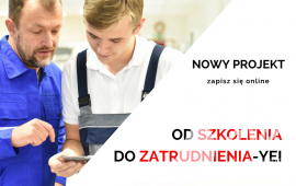 Weź udział w projekcie „Od szkolenia do zatrudnienia – YEI”