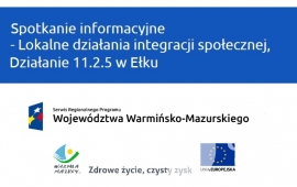 Spotkanie informacyjne - Lokalne działania integracyjne społeczności – projekt ZIT Ełk