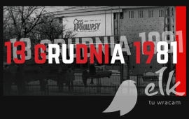 Празднование дня 36. годовщина введения военного положения в Польше