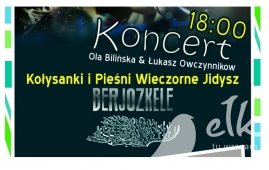 Koncert w bibliotece: „Berjozkele - Kołysanki i Pieśni Wieczorne Jidysz”