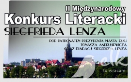 Ruszył II Międzynarodowy Konkurs Literacki Siegfrieda Lenza