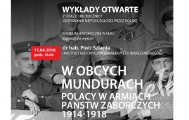 Wykład z okazji 100-lecia niepodległości