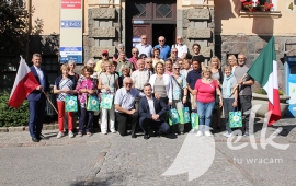 Die Italiener mit einem Besuch der Elch