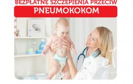 Od 15 sierpnia ruszają bezpłatne szczepienia dzieci przeciw pneumokokom